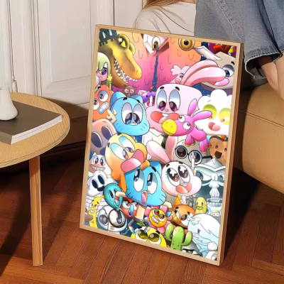 The Amazing World Of Gumball Pop Art Wall Art