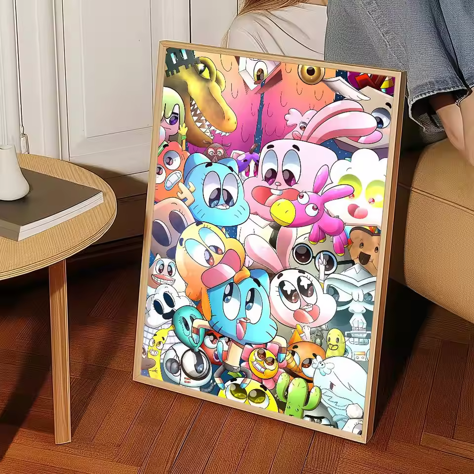 The Amazing World Of Gumball Pop Art Wall Art