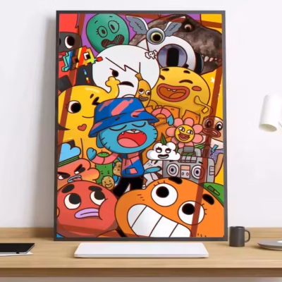 The Amazing World Of Gumball Collectible Wall Art