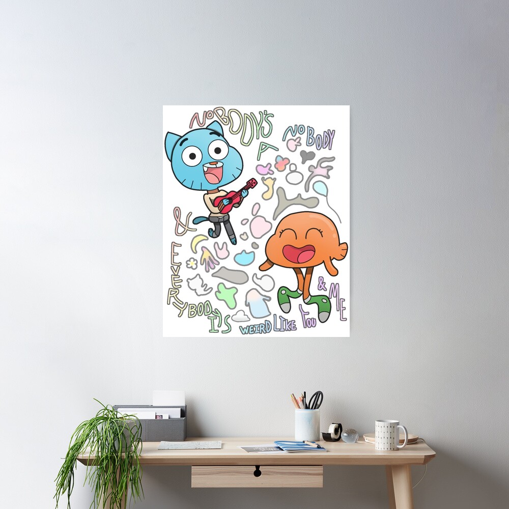 Nobody S A Nobody Gumball And Darwin Poster - Image 2