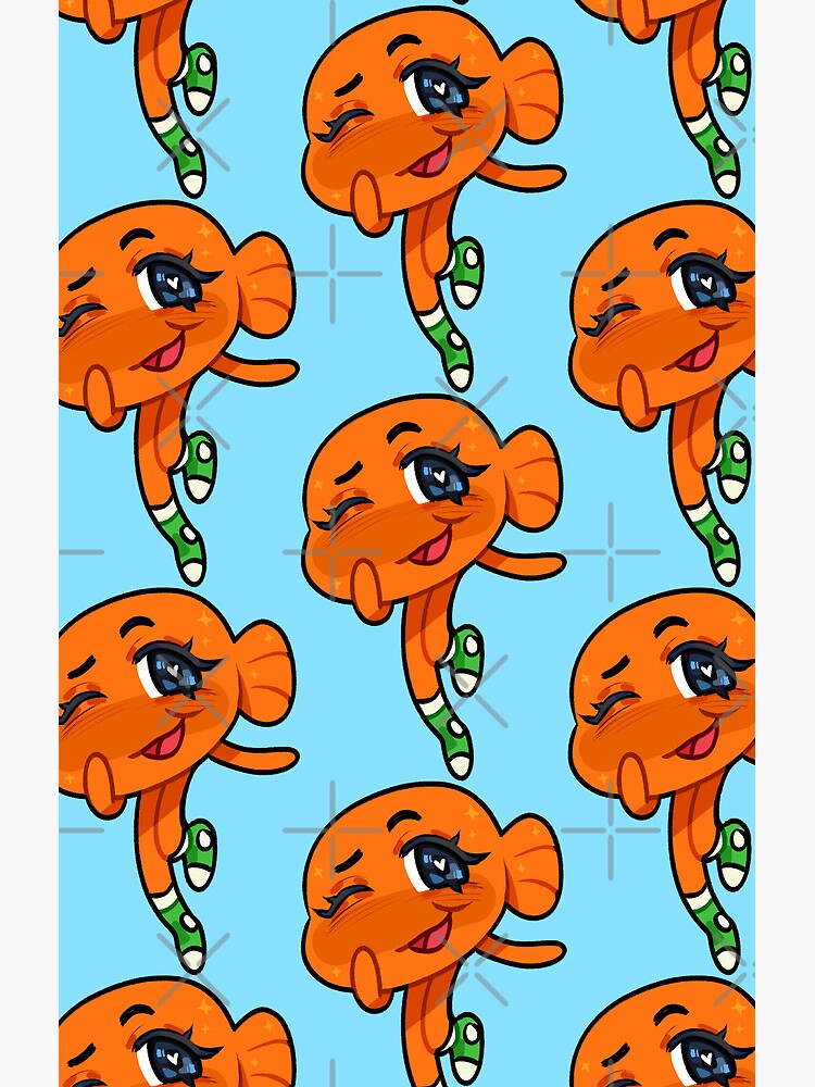 Anime Darwin Watterson The Amazing World Of Gumball Shower Curtain - Image 2