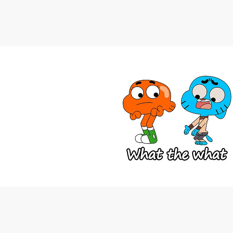 The Amazing World Of Gumball Gumball And Darwin What The What Mug - Image 3