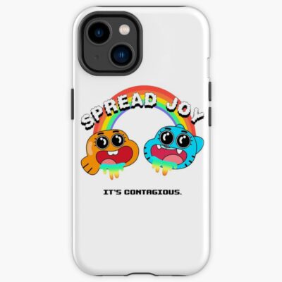 The Amazing World Of Gumball Spread Joy White Iphone Case