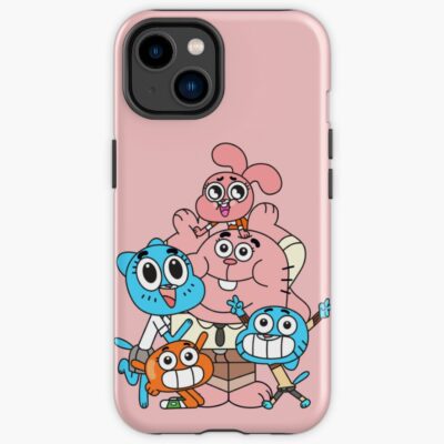 The Amazing World Of Gumball Pink Family Iphone Case