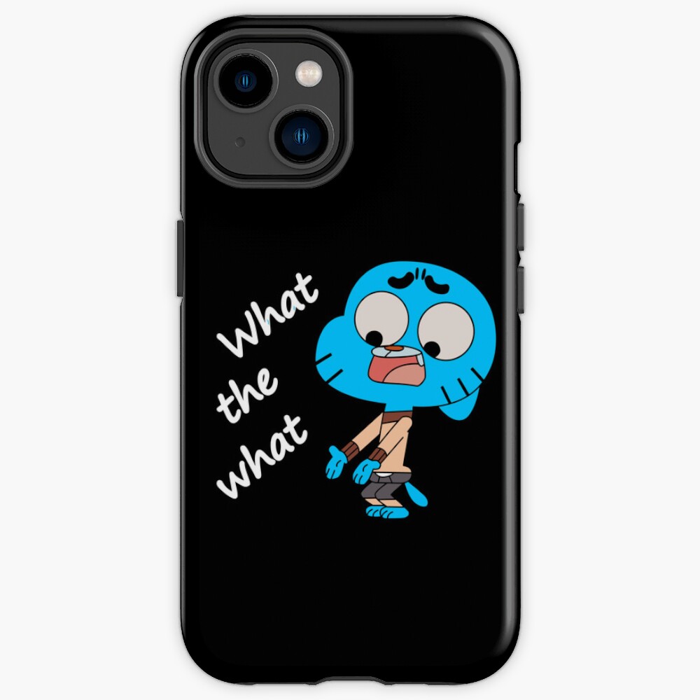 The Amazing World Of Gumball What The What Iphone Case