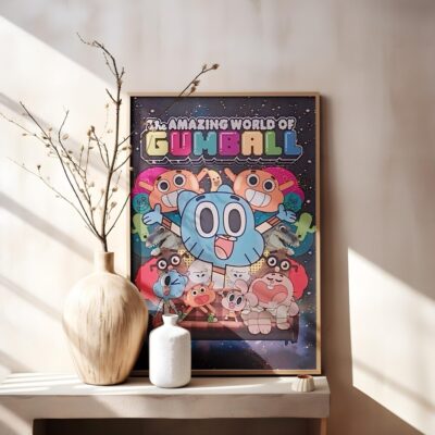 Gumball Fantasy Poster Wall Art