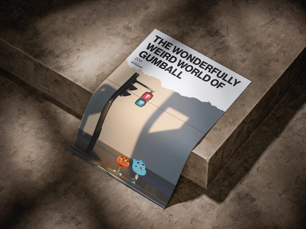 The Wonderfully Weird World of Gumball Wall Art - Image 2