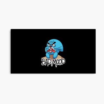 Gumball Bad Mood Funny Design Poster