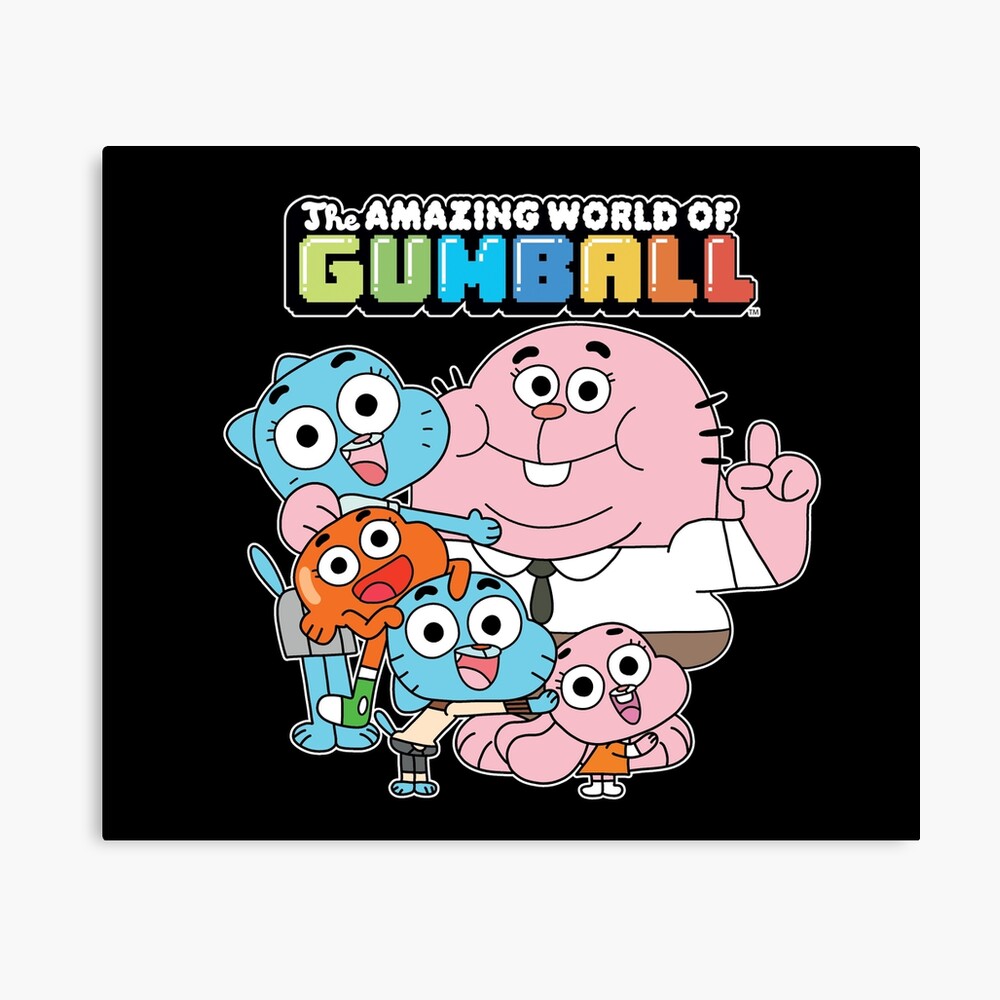 The Amazing World Of Gumball The Family Poster