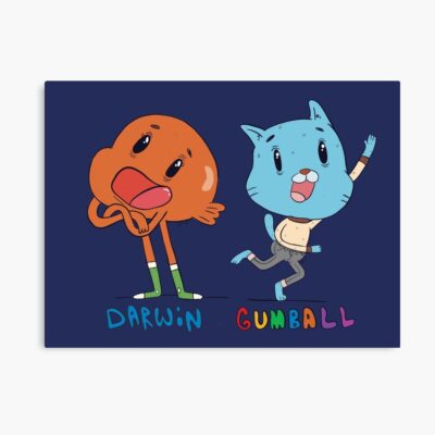 Goofy Darwin N Gumball Poster