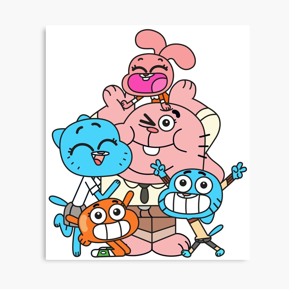 The Amazing World Of Gumball Cutest Family Poster