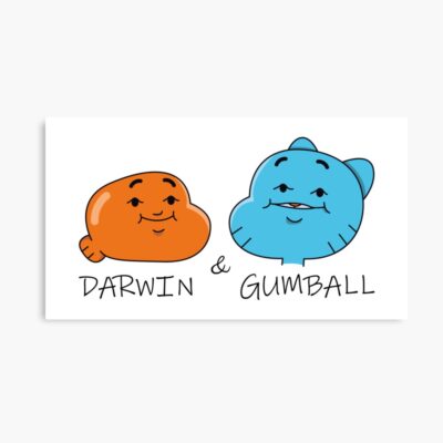 Gumball And Darwin Funny Faces Poster