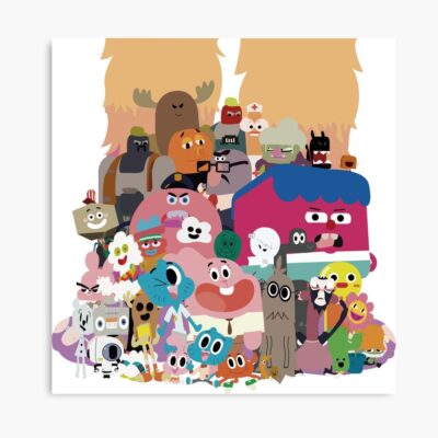 The Amazing World Of Gumball The Characters Poster