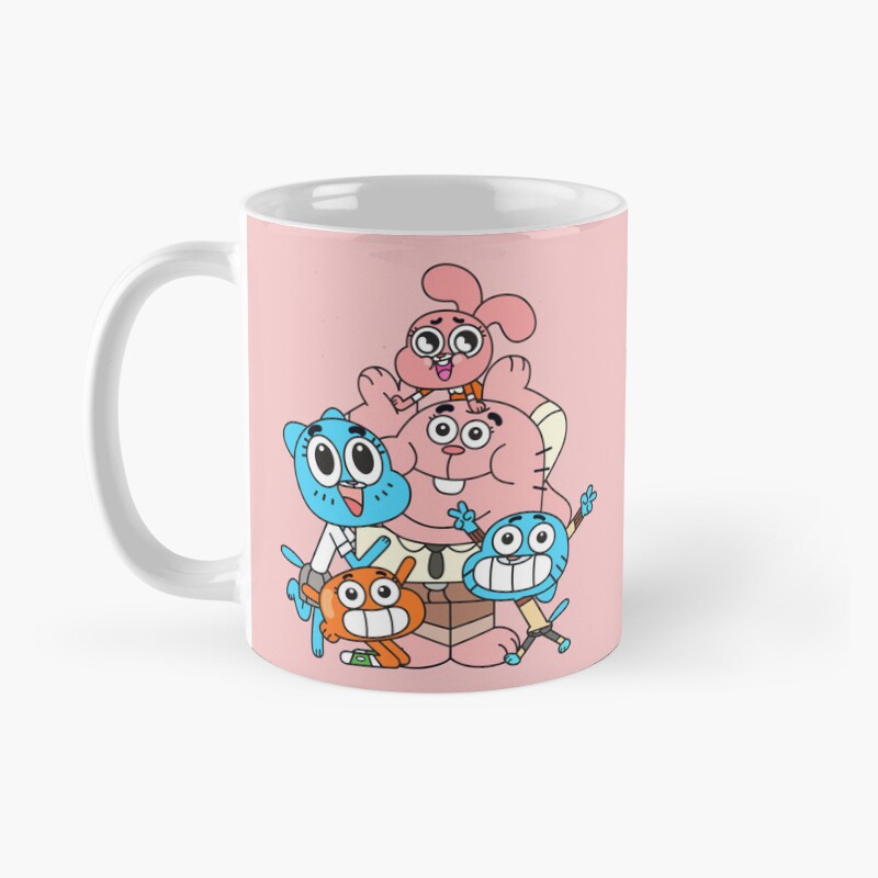 The Amazing World Of Gumball Cute Family Design Mug - Image 2