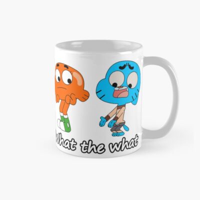 The Amazing World Of Gumball Gumball And Darwin What The What Mug