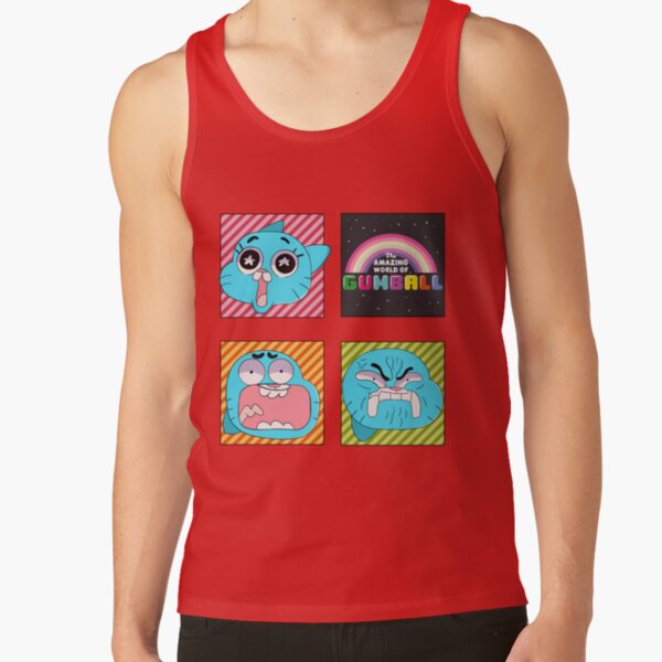 Doodle Emotions The Amazing World Of Gumball Tank Top - Image 4