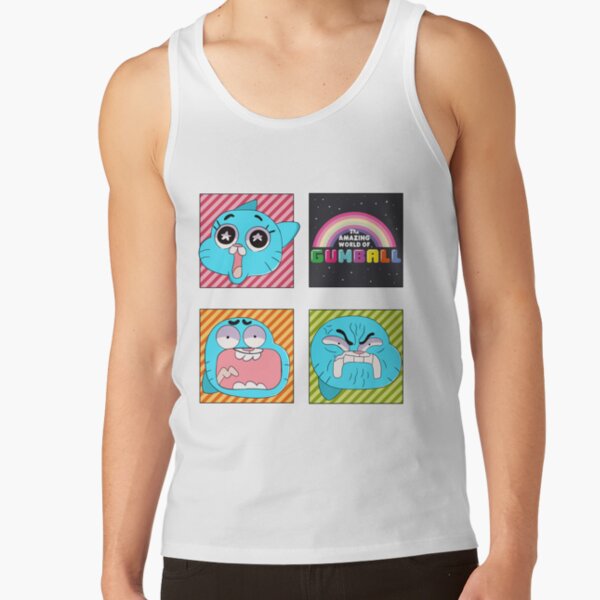 Doodle Emotions The Amazing World Of Gumball Tank Top