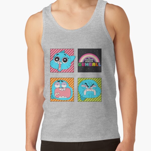 Doodle Emotions The Amazing World Of Gumball Tank Top - Image 3