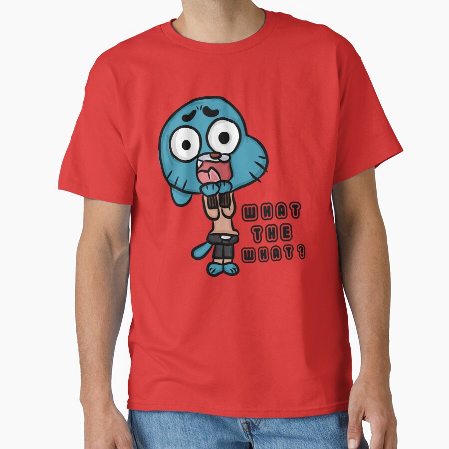 What The What The Amazing World Of Gumball T-shirt - Image 4