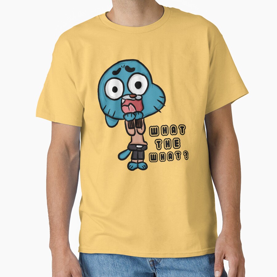 What The What The Amazing World Of Gumball T-shirt - Image 5