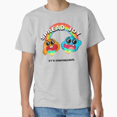 The Amazing World Of Gumball Spread Joy White T-shirt