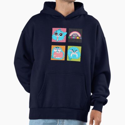 Doodle Emotions The Amazing World Of Gumball Hoodie