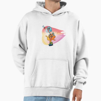 Gumball And Darwin Fire Friendship Hoodie