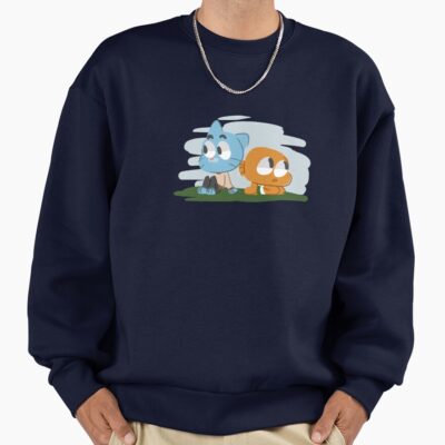 The Fish And The Cat Sweatshirt