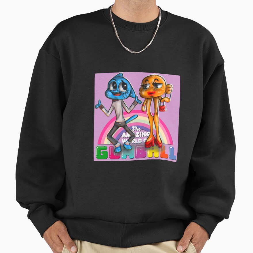 Funny Darwin With Heels Sweatshirt - Image 3