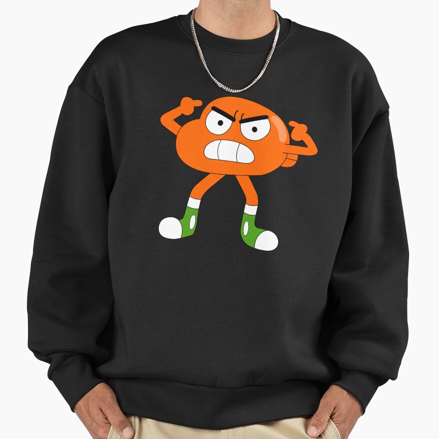 Angry Darwin Watterson Sweatshirt - Image 3