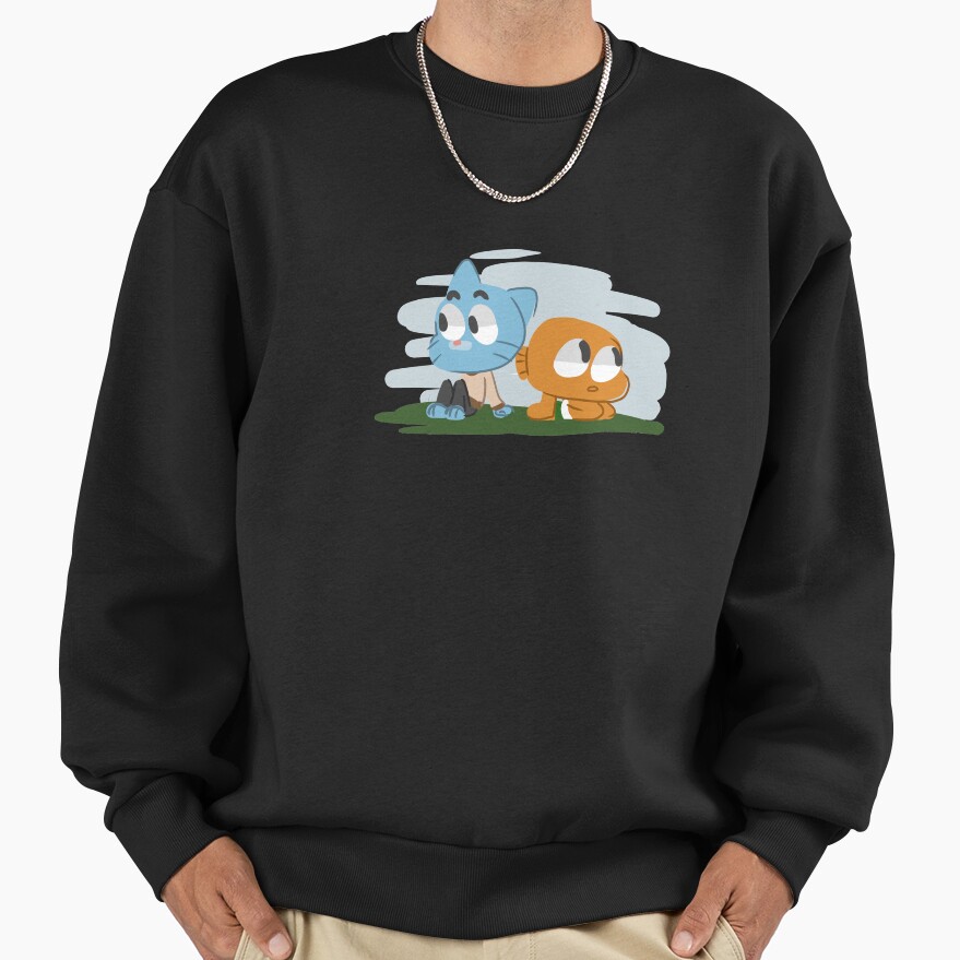 The Fish And The Cat Sweatshirt - Image 3
