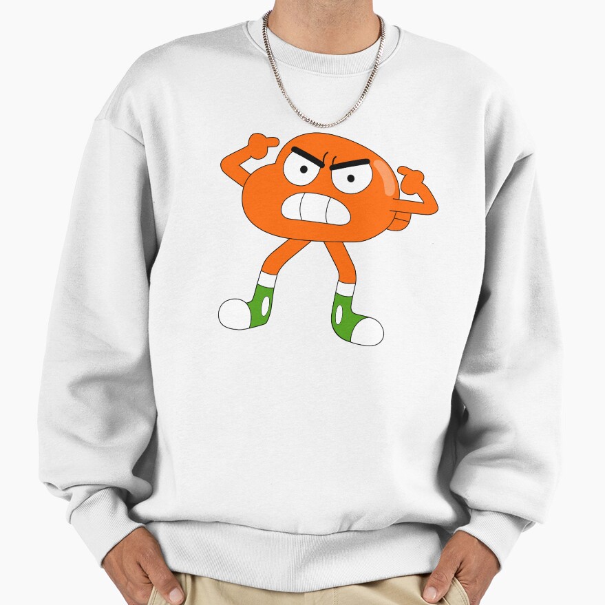 Angry Darwin Watterson Sweatshirt - Image 2