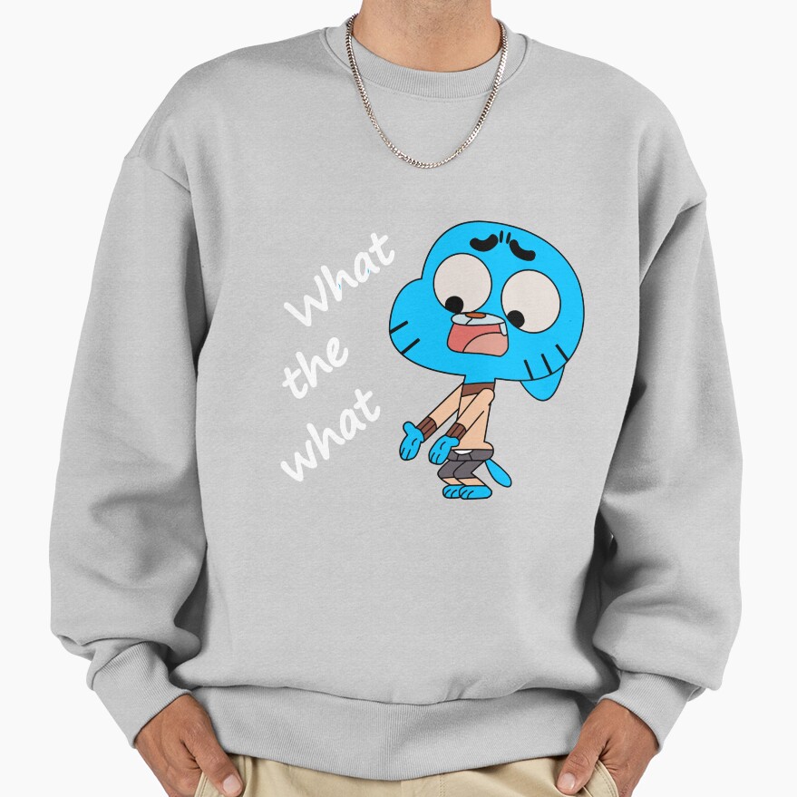 The Amazing World Of Gumball What The What Sweatshirt - Image 3