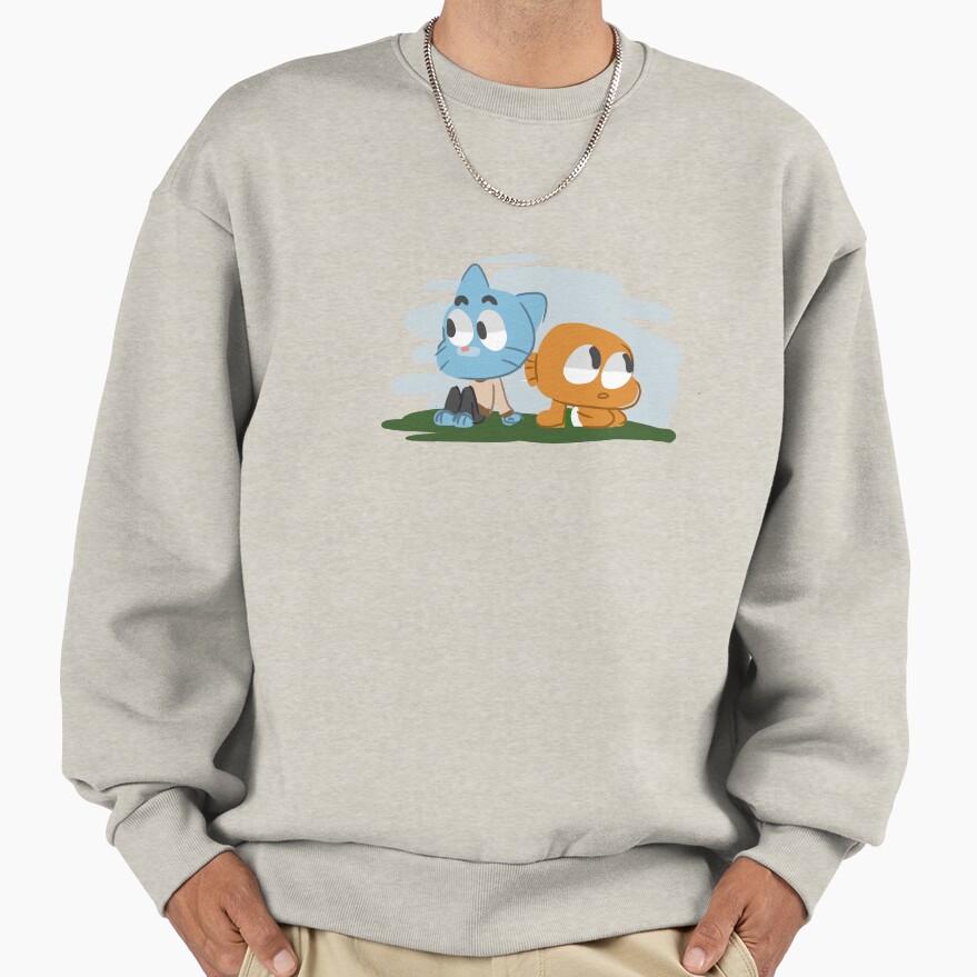The Fish And The Cat Sweatshirt - Image 4
