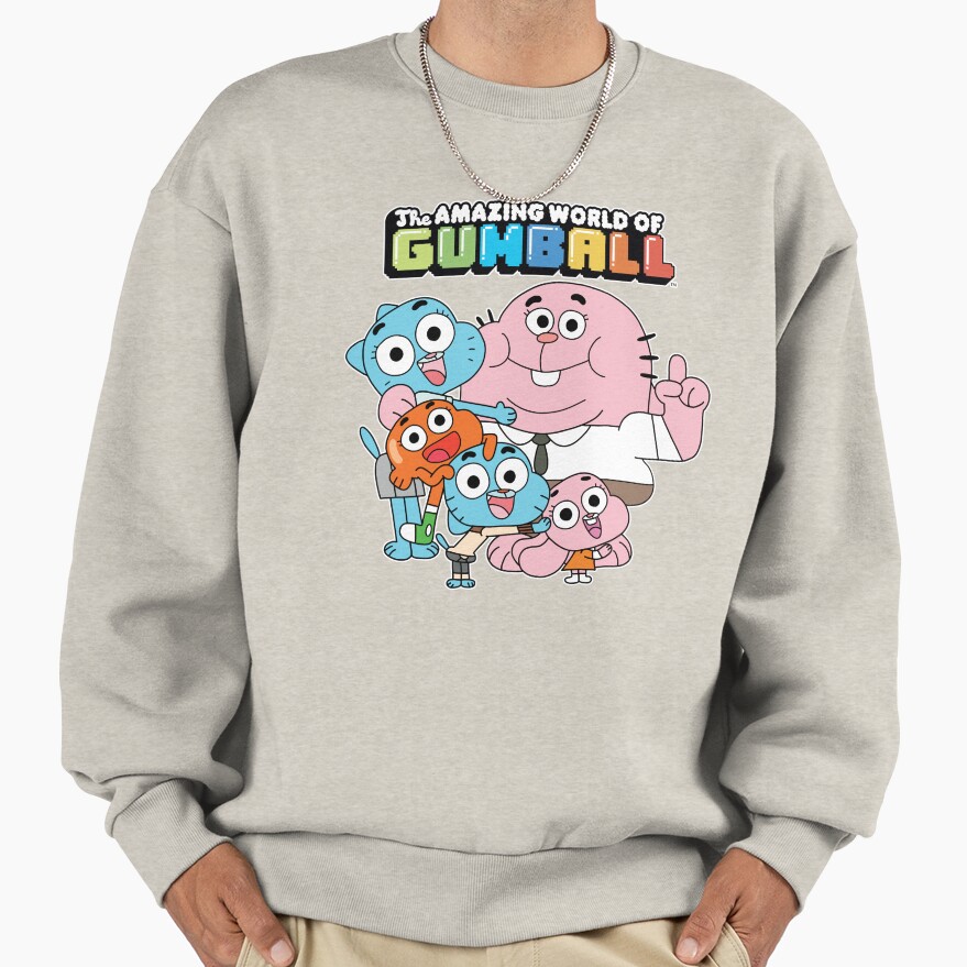 The Amazing World Of Gumball Adorable Family Sweatshirt