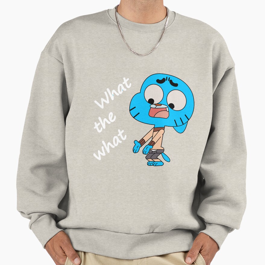 The Amazing World Of Gumball What The What Sweatshirt - Image 2