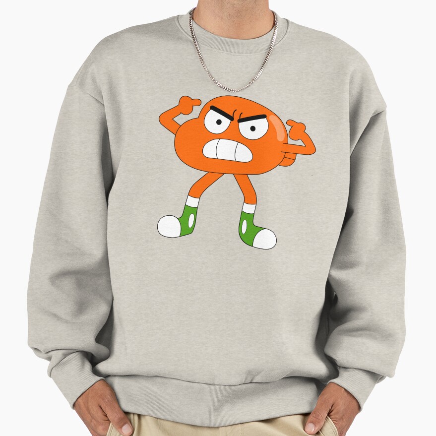 Angry Darwin Watterson Sweatshirt - Image 4
