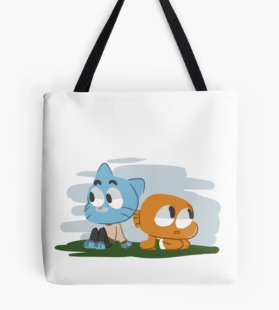 The Cat And The Fish Tote Bag