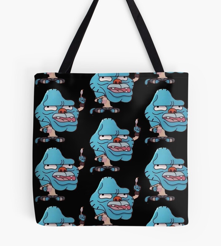 Crazy Old Gumball Design Tote Bag