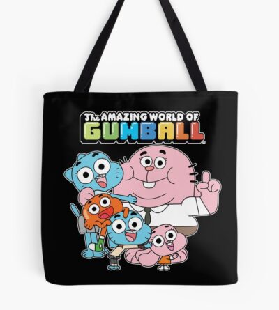 The Amazing World Of Gumball Retro Illustration Tote Bag