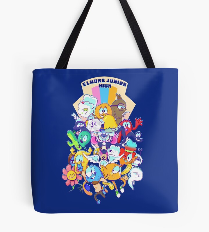 The Amazing World Of Gumball The School Tote Bag