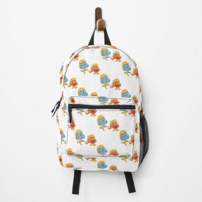 School Cartoon Child Retro Funny Kids Backpack