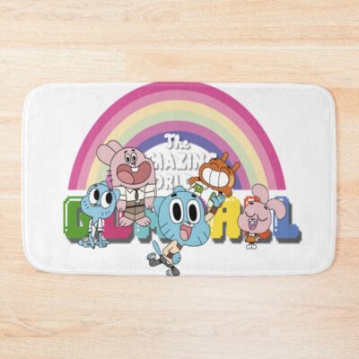 Amazing World Of Cat And Fish Bath Mat