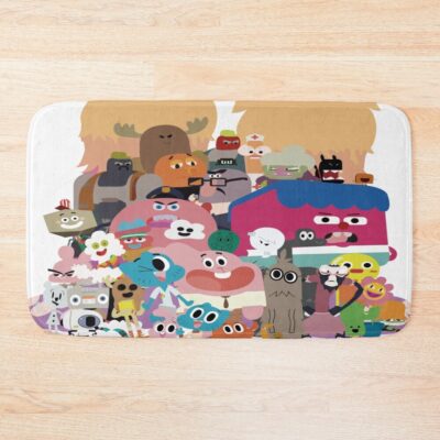 The Amazing World Of Gumball The Characters Bath Mat
