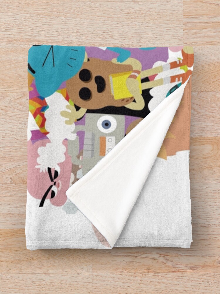 The Amazing World Of Gumball The Characters Throw Blanket - Image 2