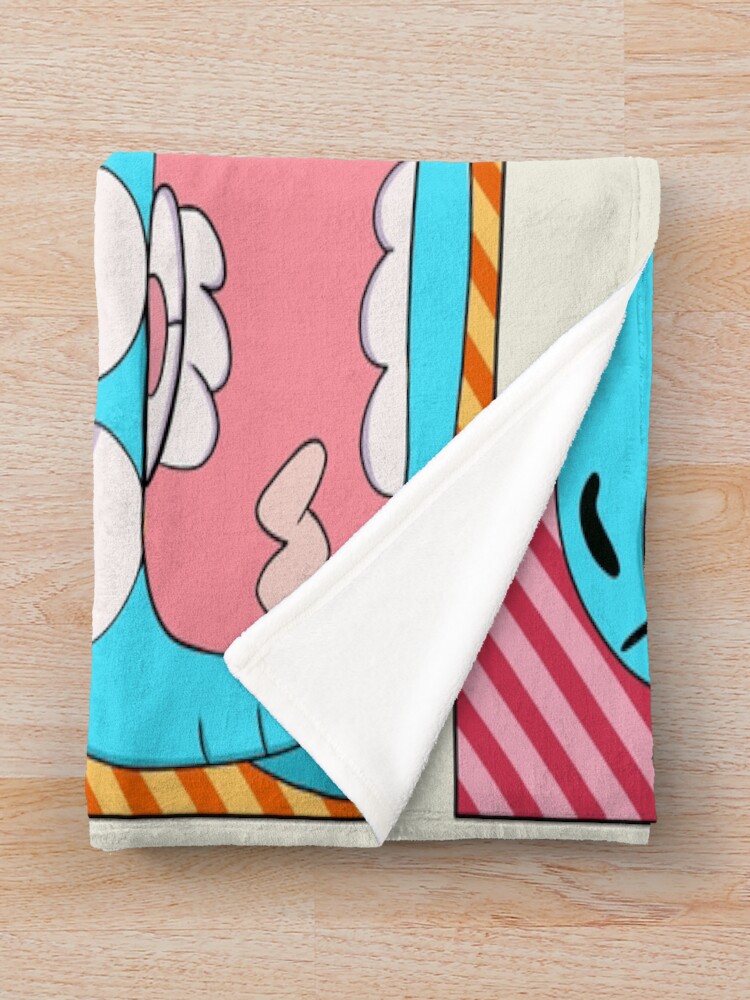 Doodle Emotions The Amazing World Of Gumball Throw Blanket - Image 2