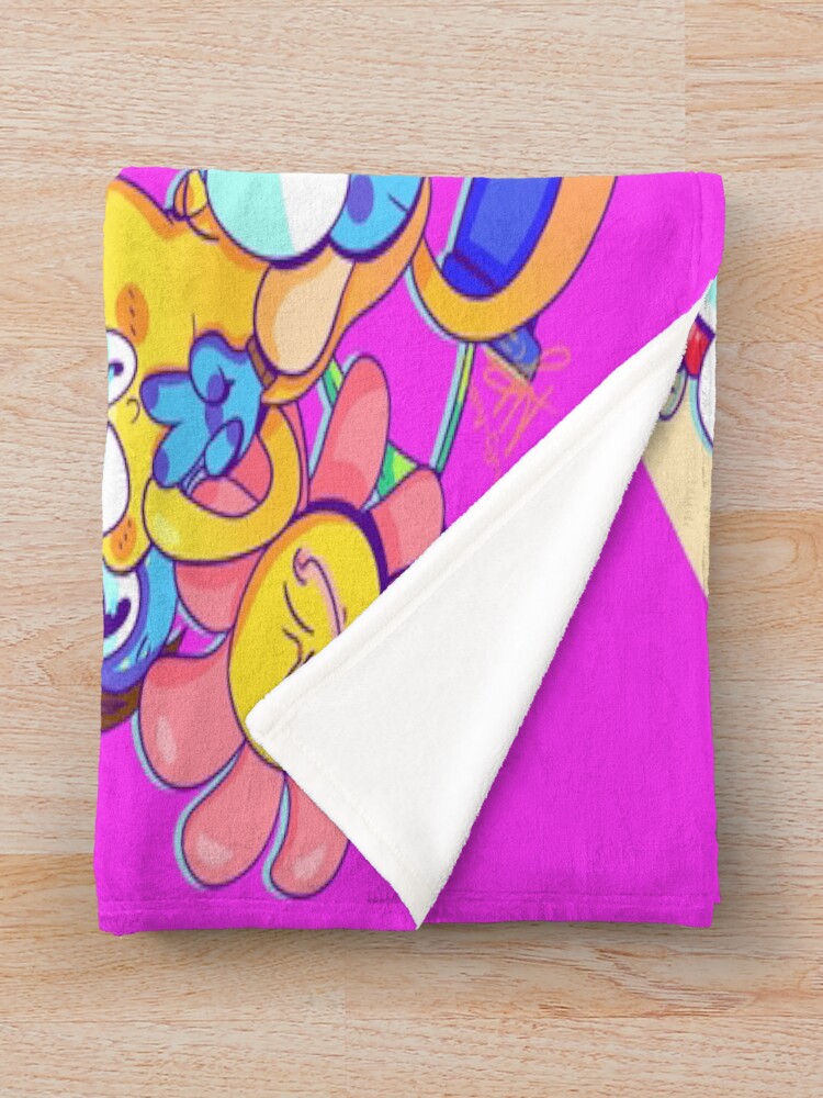 The Amazing World Of Gumball The School Throw Blanket - Image 2