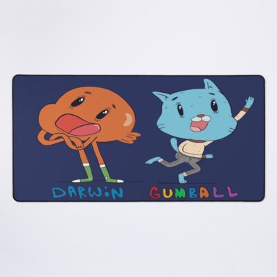 Goofy Darwin N Gumball Mouse Pad