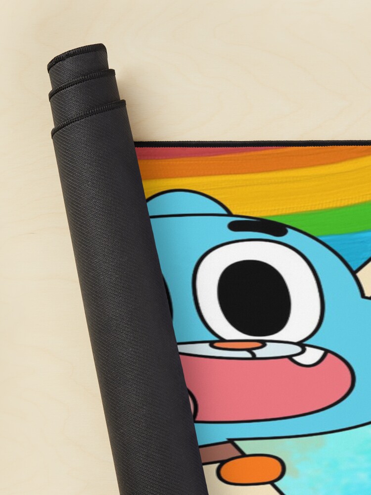 Happy Cartoon Friends Rainbow Adventure Mouse Pad - Image 2