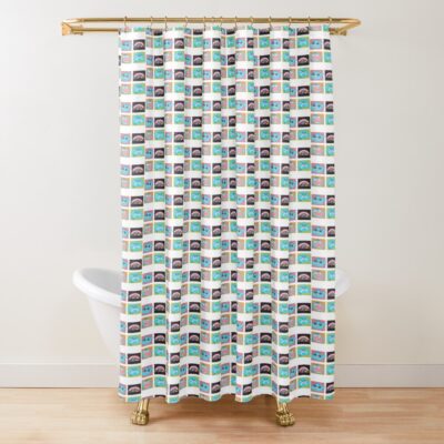 Doodle Emotions The Amazing World Of Gumball Shower Curtain